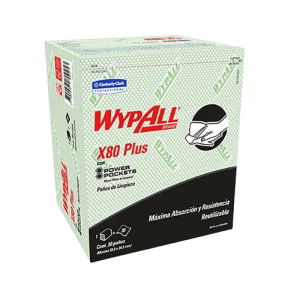 Limpión reutilizable de 33 x 34.5 cm de máxima absorción y resistencia para mesas; pack x 30 - WYPALL