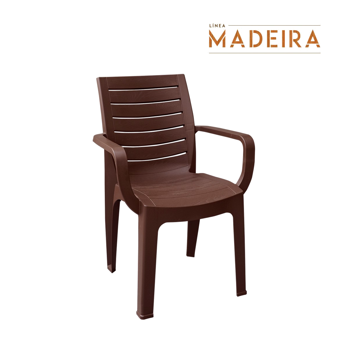 Silla Madeira Corsa Con Brazos