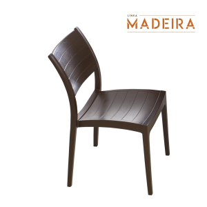 Silla Madeira Sin Brazos
