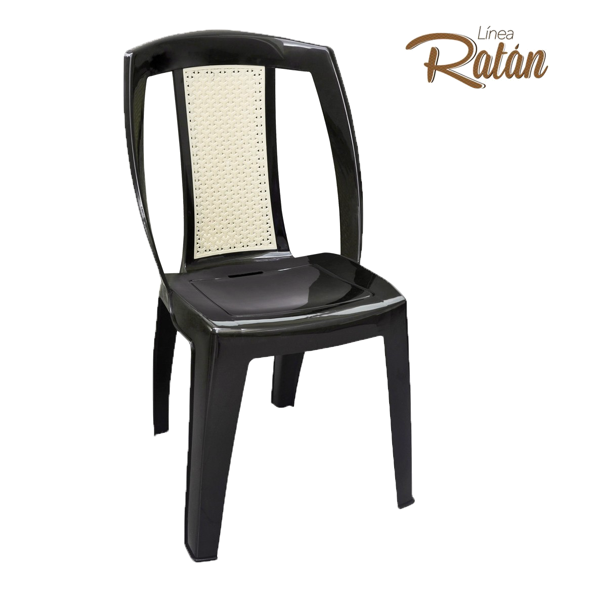 Silla Ratán Glamour Dúo Café