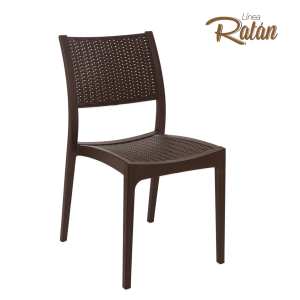 Silla Ratán Sin Brazos